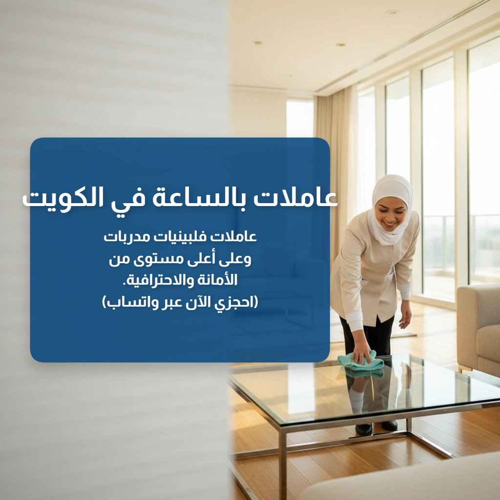 عاملات بالساعة في الكويت